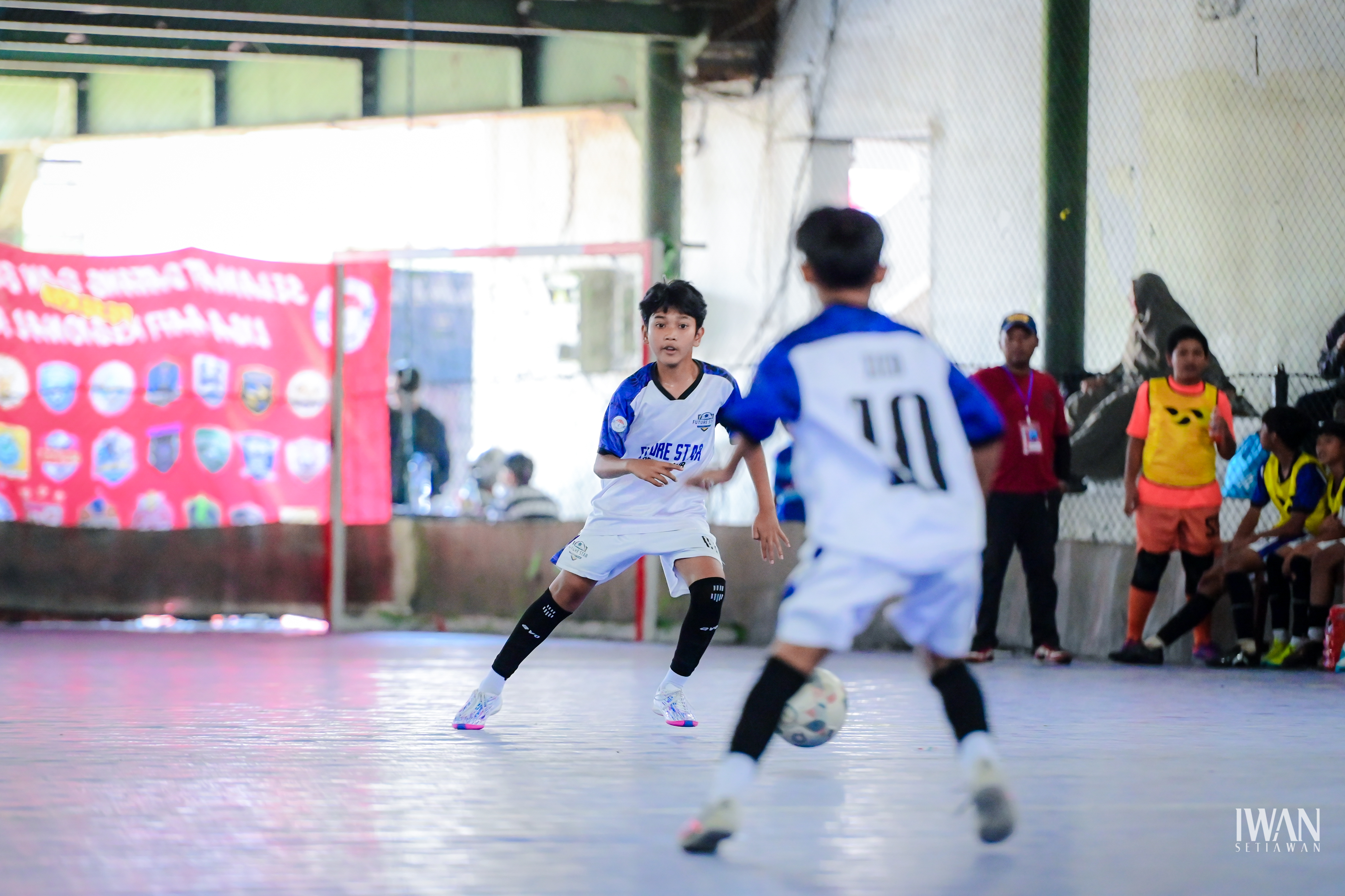 Tumpuan dan shooting Future Star — teknik tendangan terarah