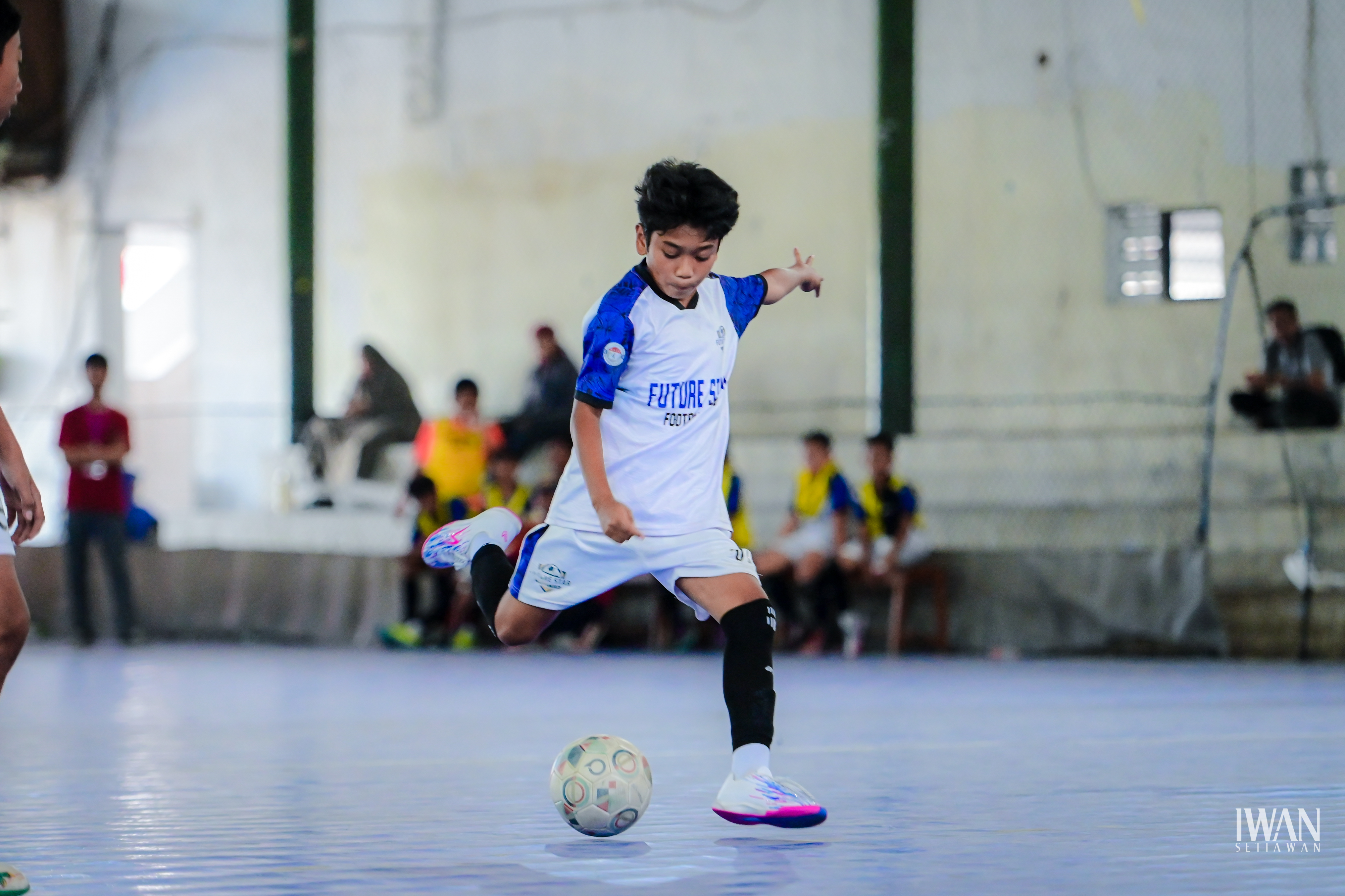 Umpan terobosan Future Star — visi permainan Liga Futsal AAFI